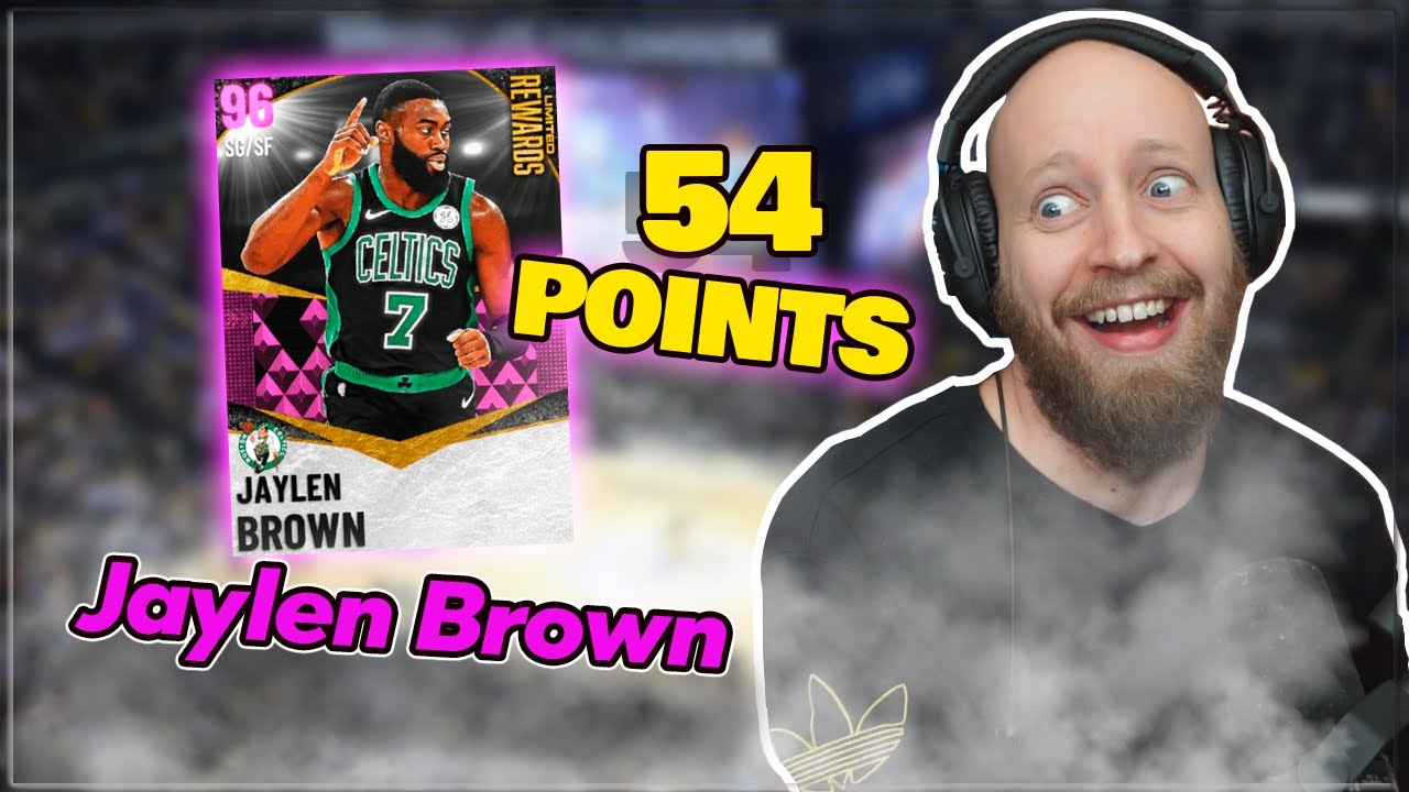 Jeg Grindede i 6 UGER for at få det her kort... (Jaylen Brown Pink Diamond 2k21 MyTeam)