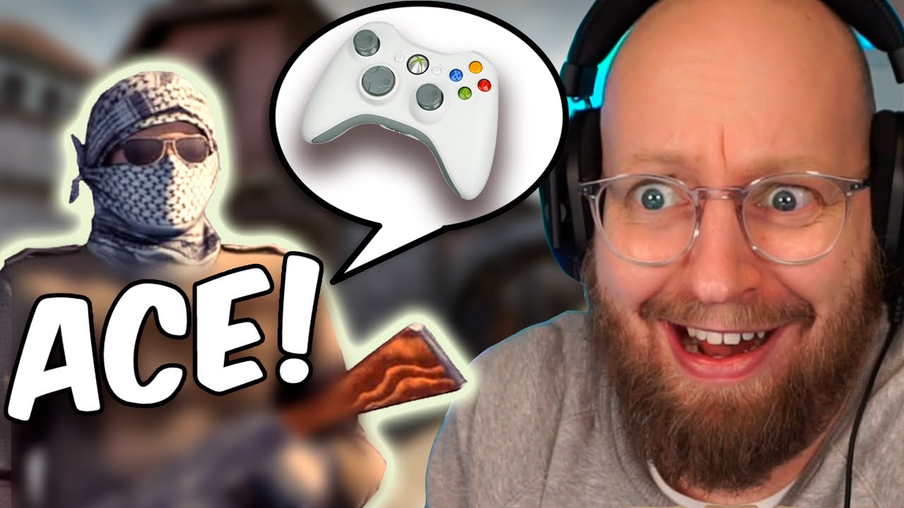 Ace med en Xbox controller (Fra silver til Master Guardian)