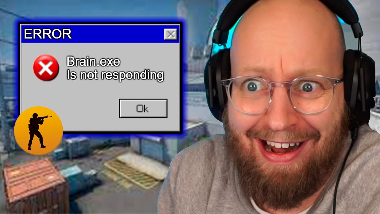 CS crasher midt i rank up game