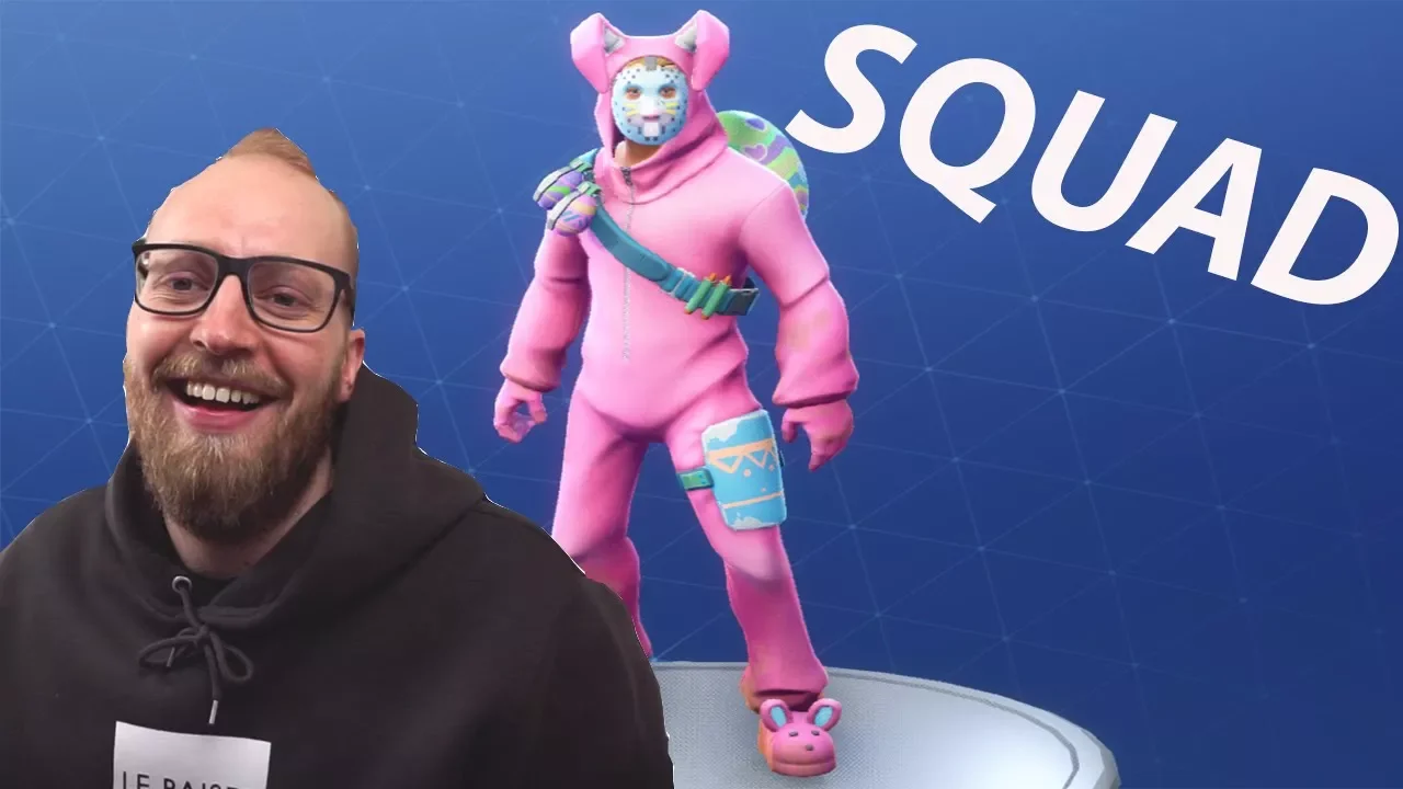 Påskeharen Spiller Squads (Fortnite)