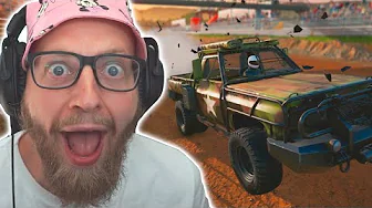 Tunet Militær Bil Smadrer ALT