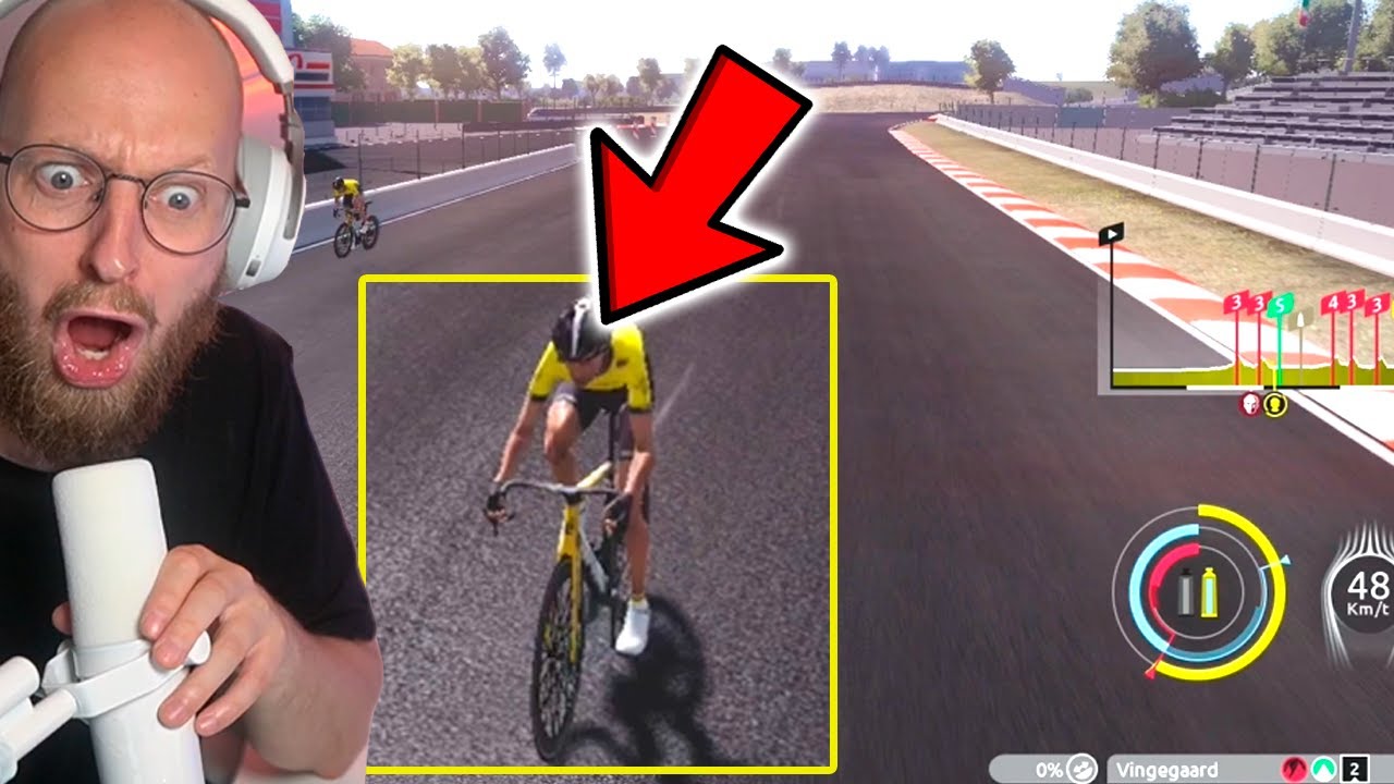 Cykler på Formel 1 bane! (Tour De France #2)