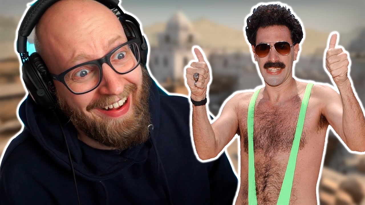 Spiller CS med Borat?