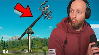 Vender På Hovedet Ud Over Klippe! (Syg forlystelse)