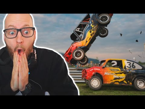 Får en bil til AT FLYVE! (kæmpe crash)