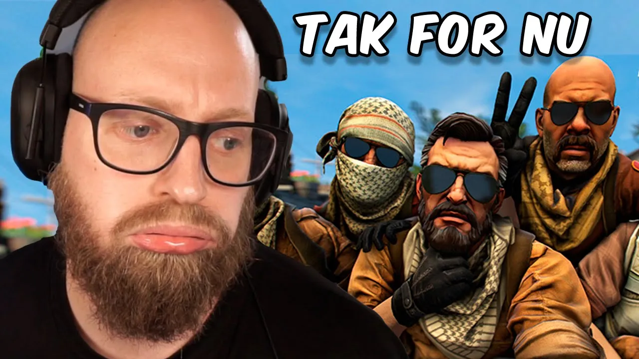 Holder en lille CS pause