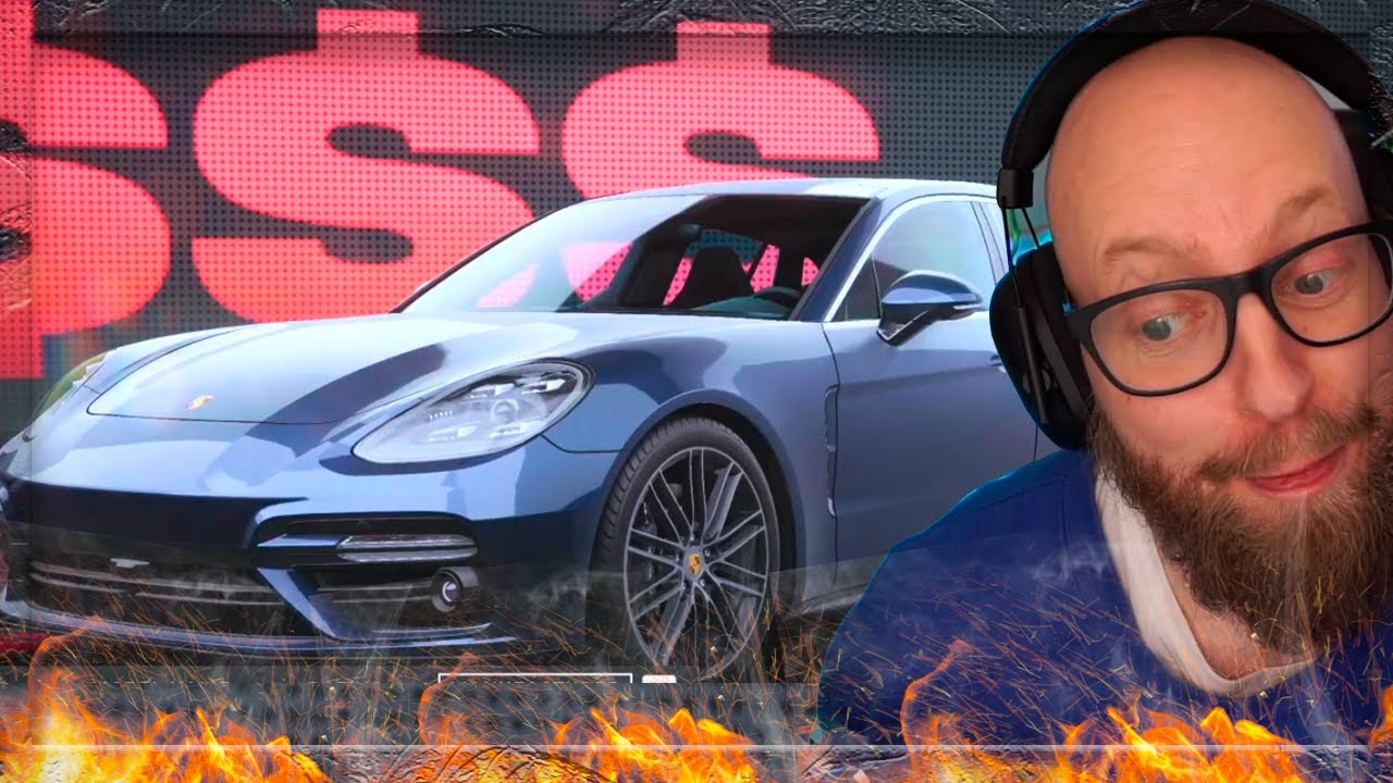 Porsche Panamera kører fra helikopter!