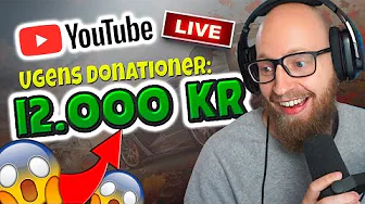 Donation War, Stive Nips og latterligt fede LIVESTREAMS med jer ❤️