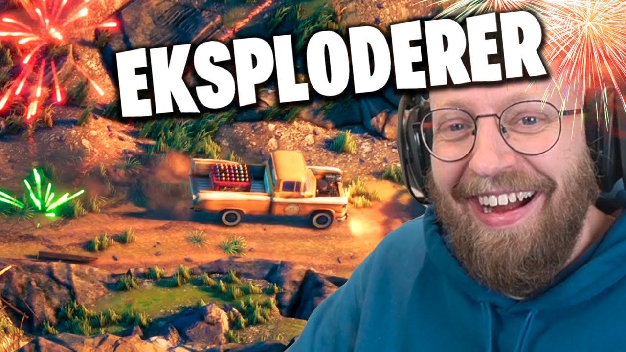 Det er SVÆRT at levere fyrværkeri