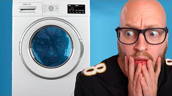 Spøgelset er stuck i vaskemaskinen...
