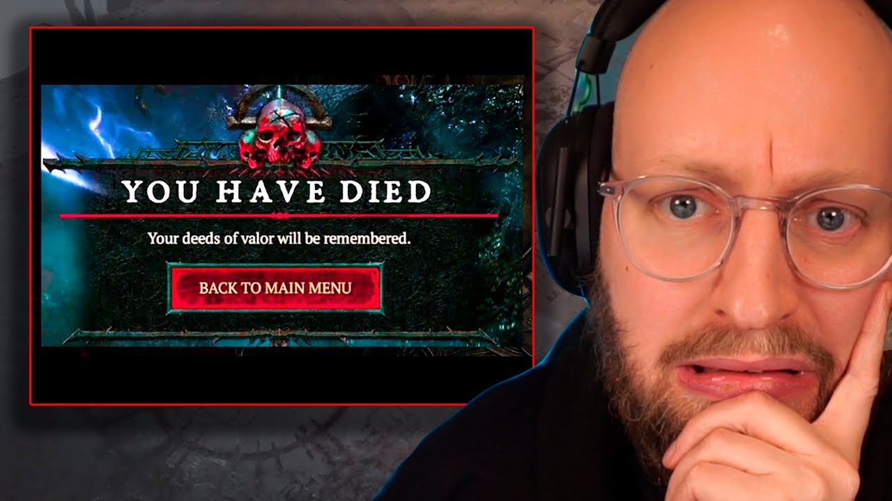 Hardcore Diablo 4 går galt...