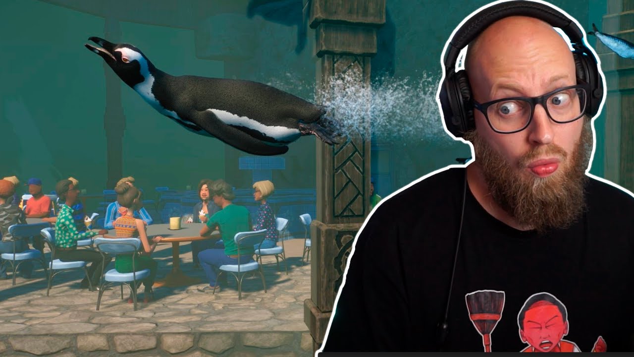 Hemmelig Pingvin Restaurant Under Vand