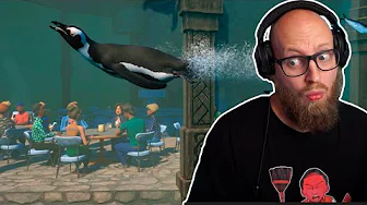 Hemmelig Pingvin Restaurant Under Vand