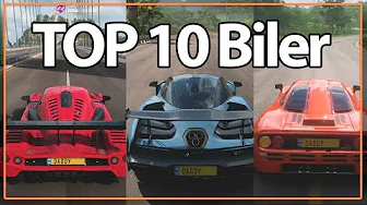 Mine top 10 Forza Horizon 5 biler