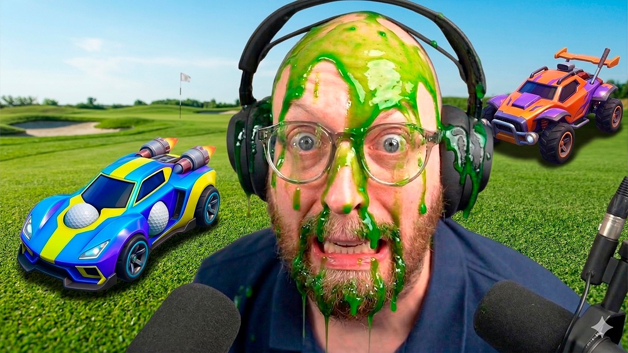 Cap Klistrer Mig Ind i Racerbils Golf