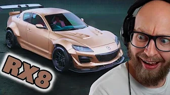 Kører igennem SPIKE STRIPS & vinder Mazda RX8