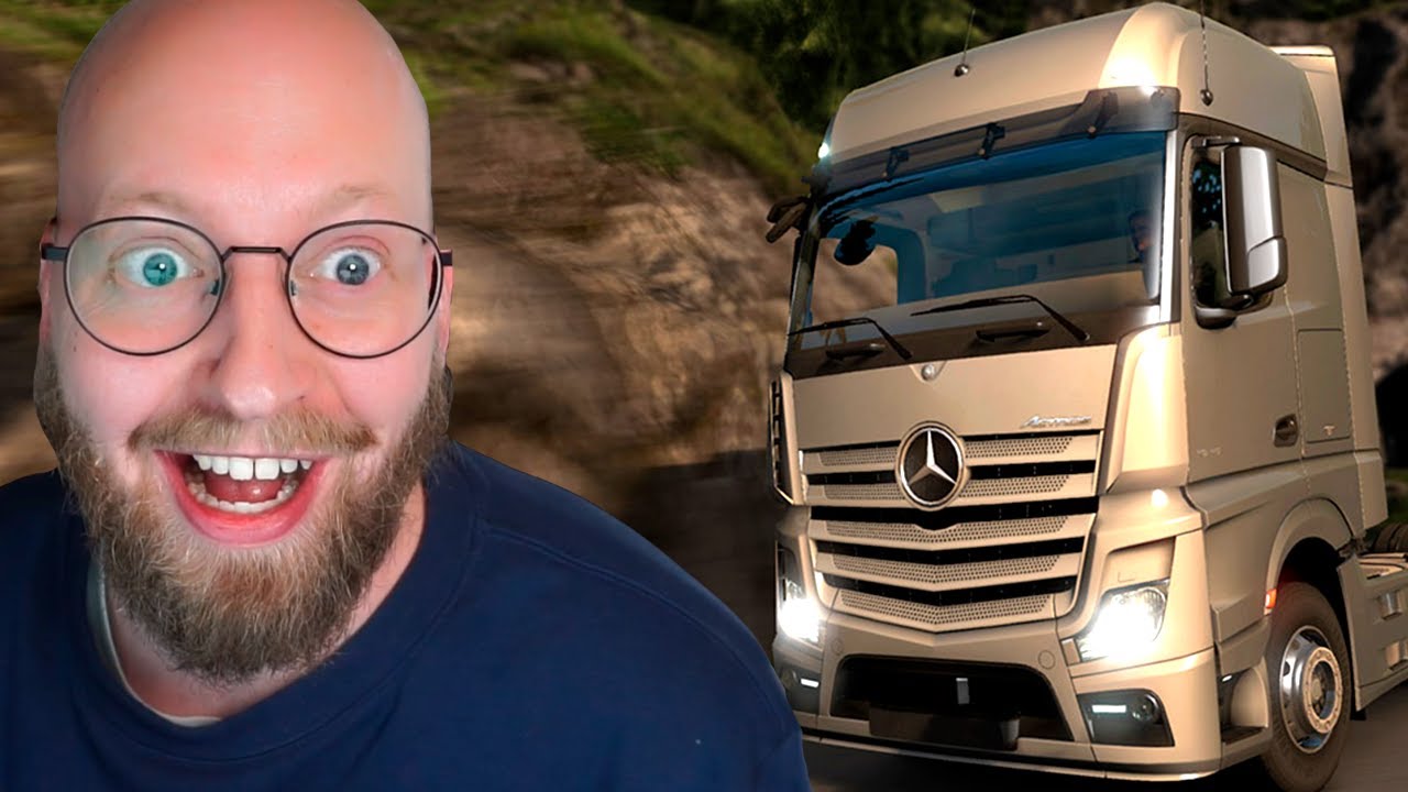 Prøver Euro Truck Simulator 2