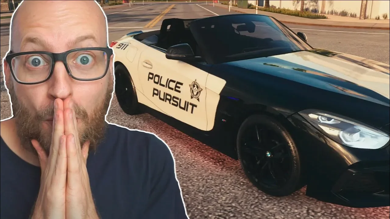 Laver BMW om til POLITI BIL