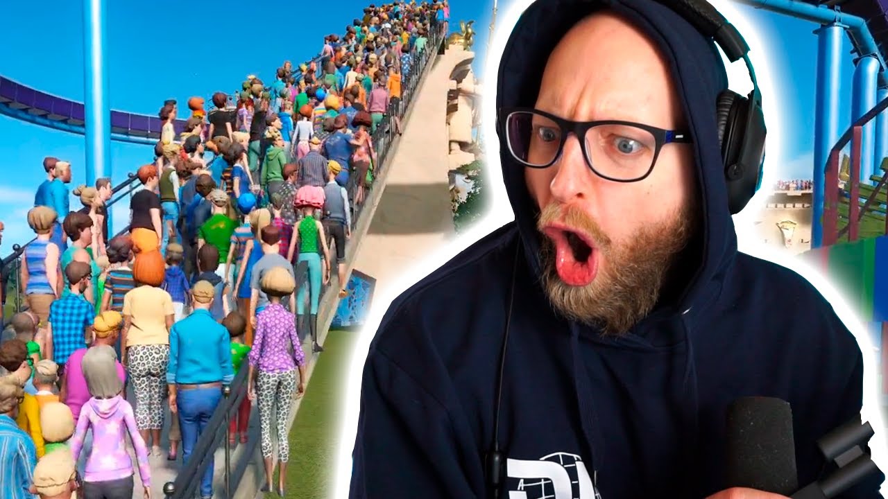 Jeg Har ALDRIG Set Så Lang En Kø i En Forlystelsespark