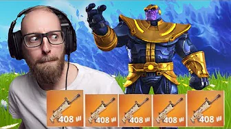 5 Scars vs. Thanos (Fortnite)