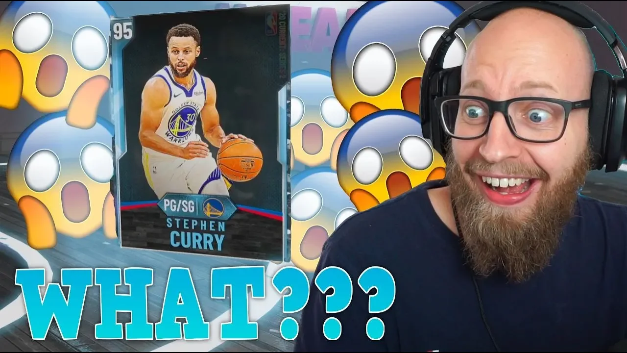 Trækker Mit BEDSTE kort EVER! (Stephen Curry 95)