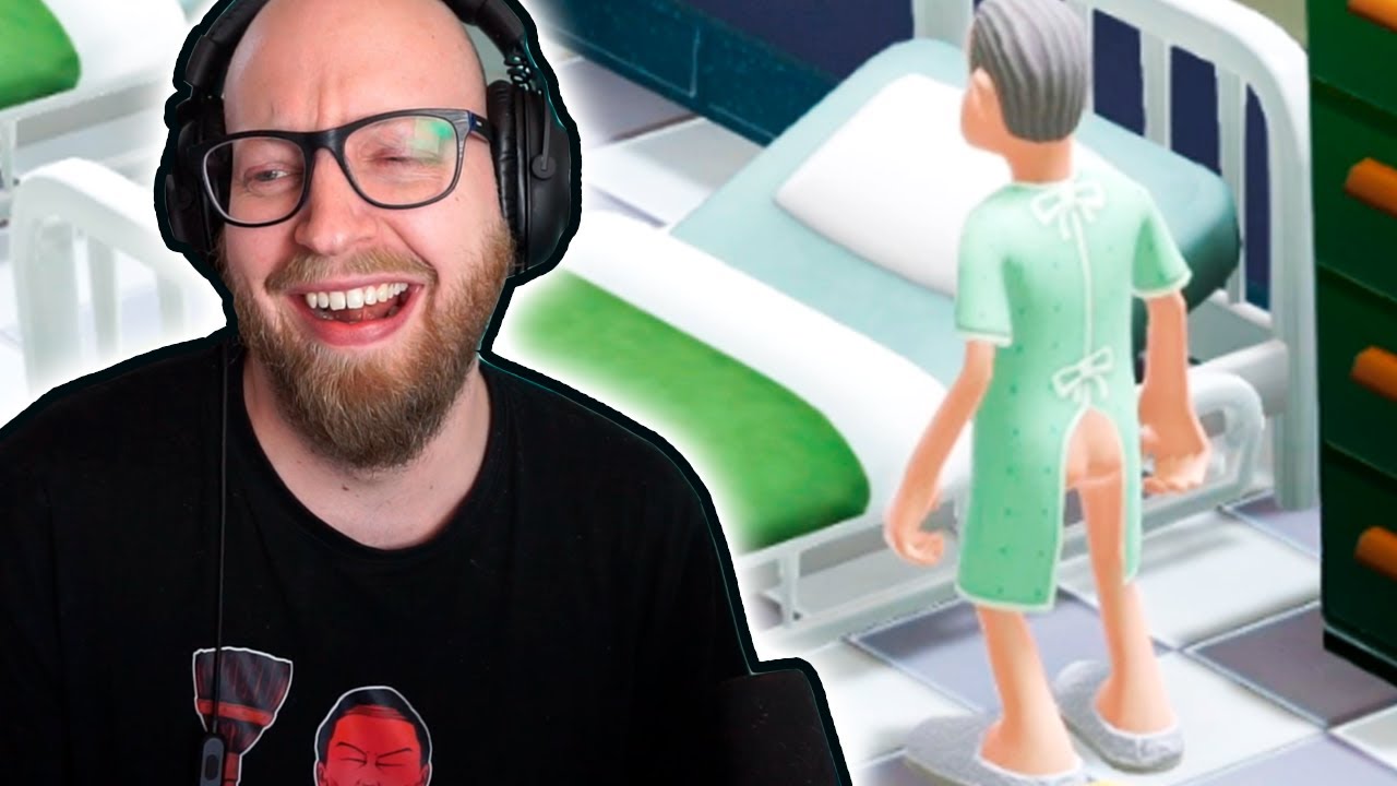 Jeg Prøver Two Point Hospital. Letpåklædte patienter xD
