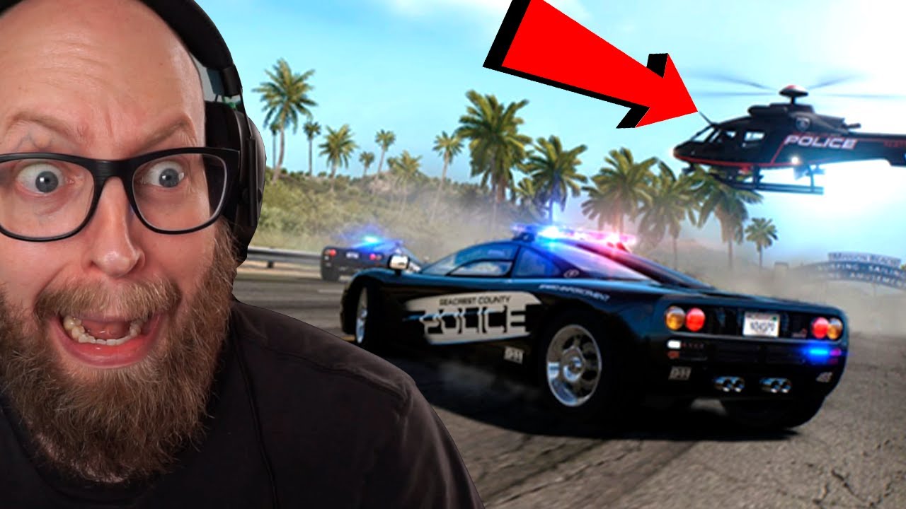 Rammer vejblokade og helikopteren kommer