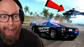 Rammer vejblokade og helikopteren kommer