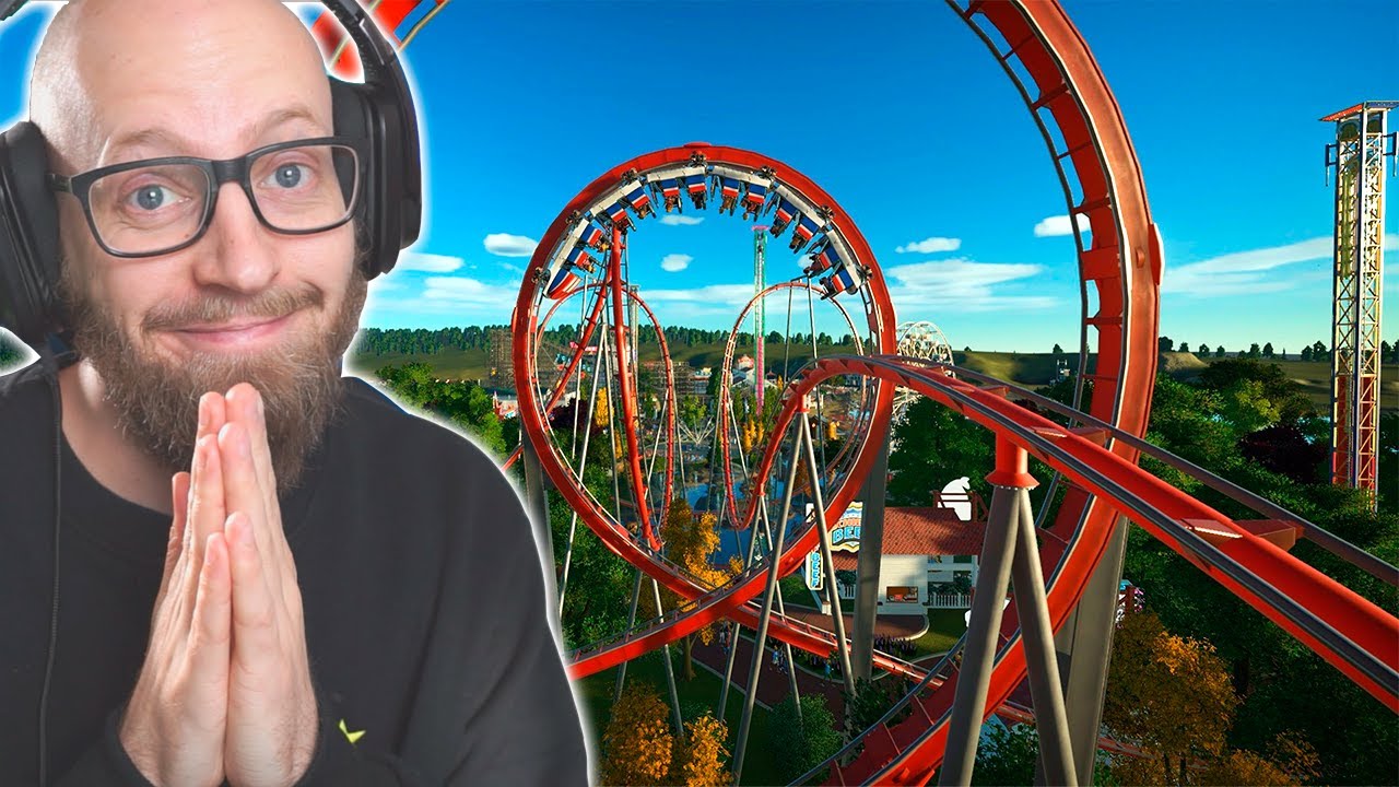 Tager ENORMT lån til en KÆMPE ROLLERCOASTER! Planet Coaster del 3!