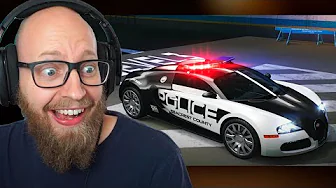 Bugatti Politibil! 1000 hestekræfter!