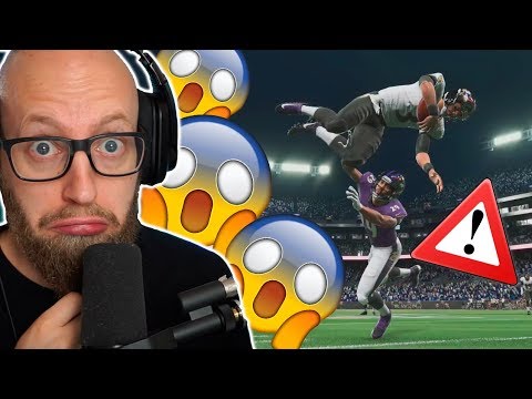 SH!T en TACKLING! Av av av. NFL video til drengene