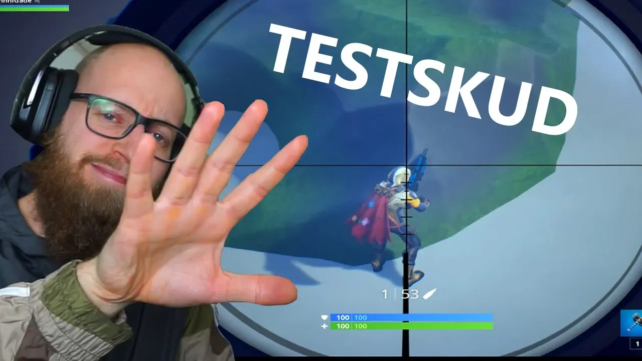 Det var jo bare et TESTSKUD!