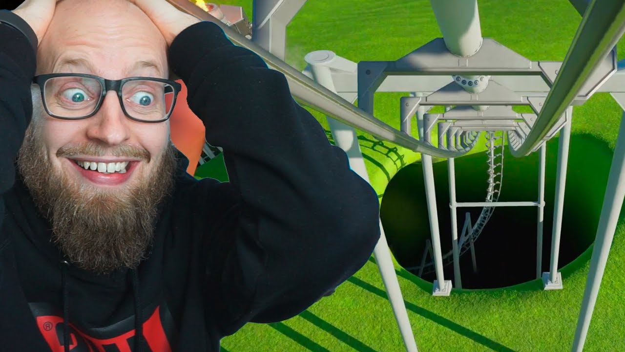 Roller Coaster Går UNDER JORDEN?