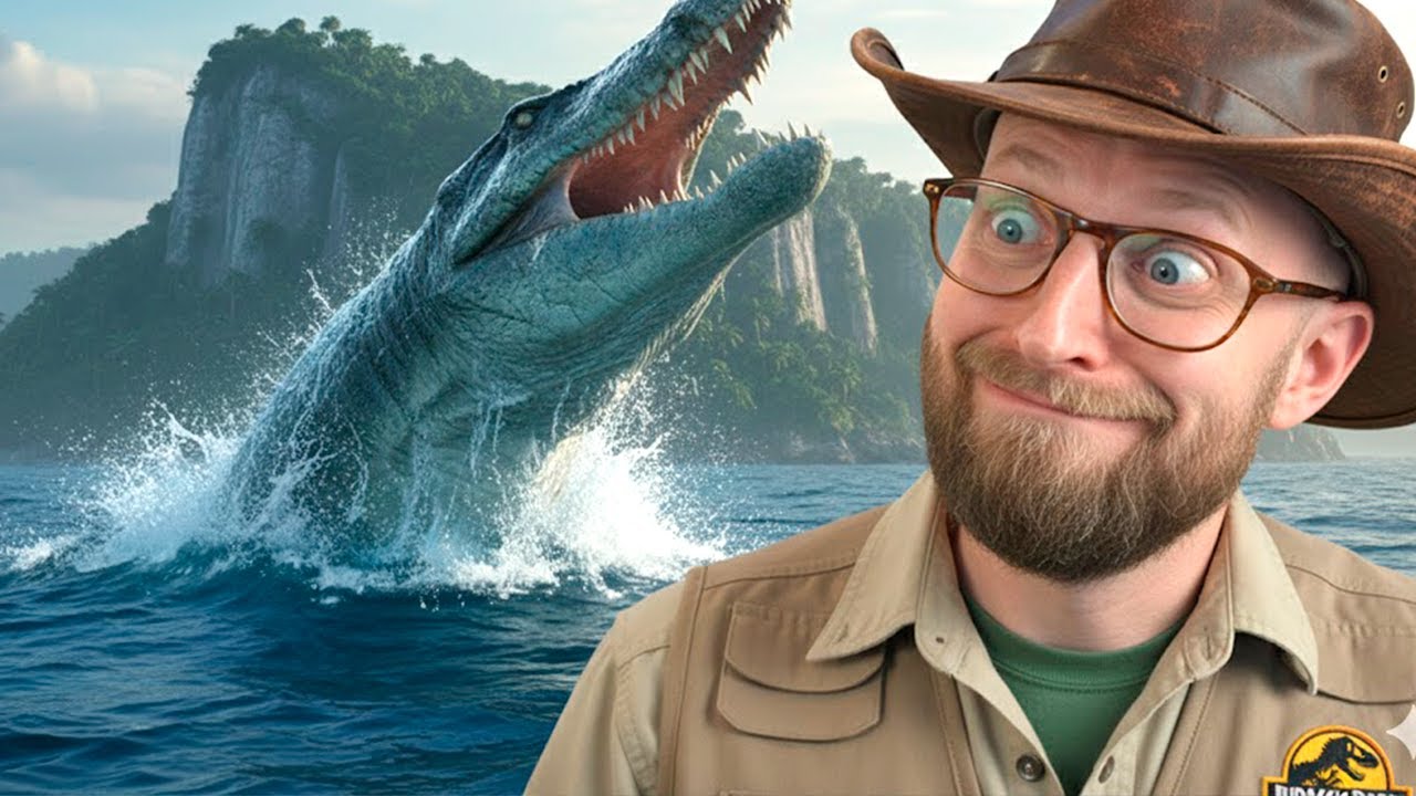 Mosasaurus er seriøst CREEPY