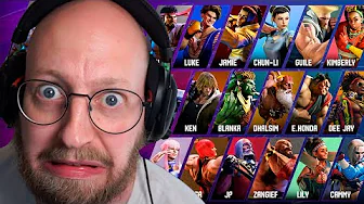 Kan jeg vinde én kamp med ALLE Street Fighter Chars