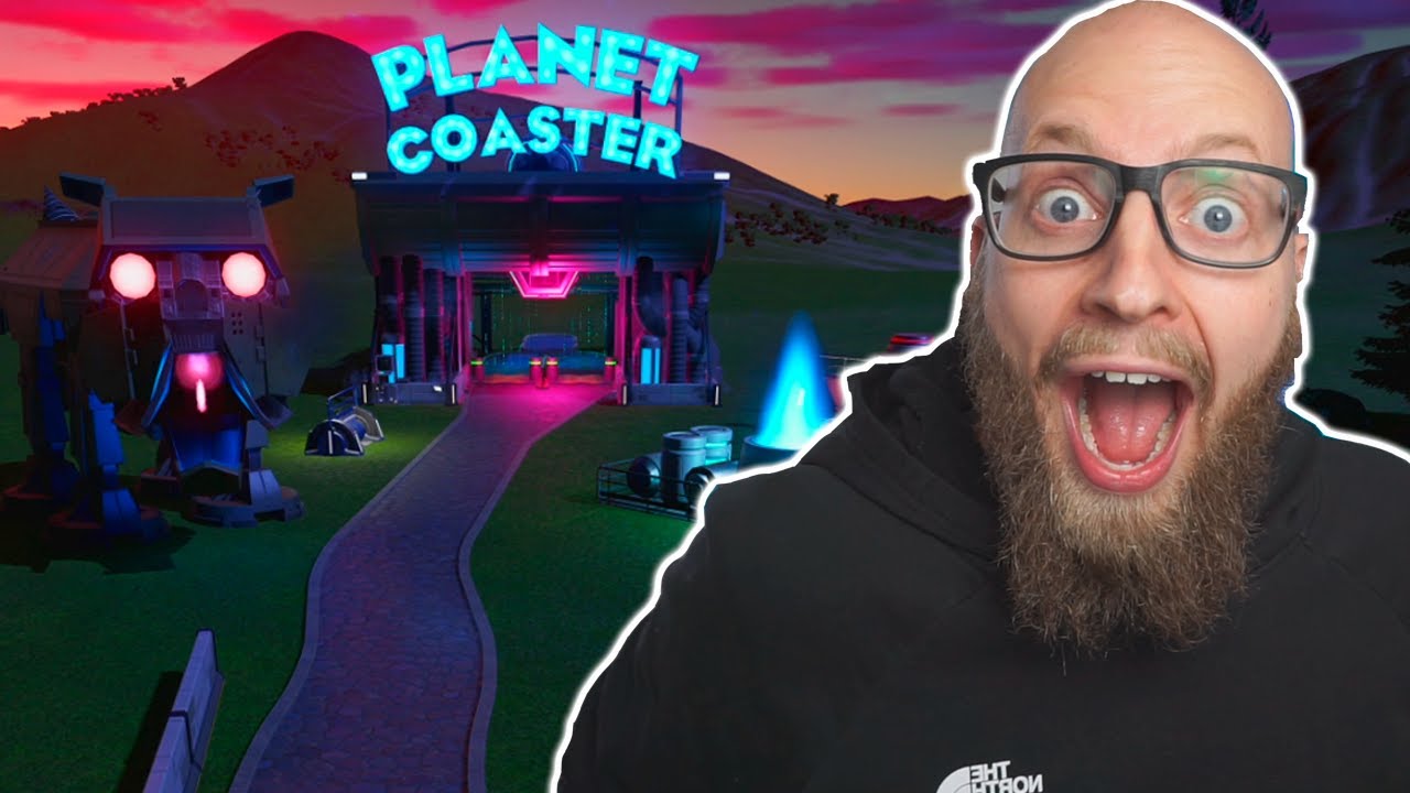 Starter en Sci-Fi Park i Planet Coaster!