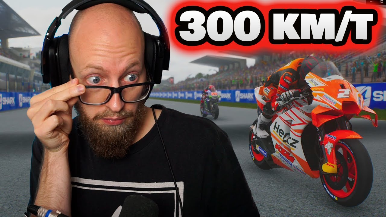 300 km/t i REGNVEJR! (MotoGP 21 #4)
