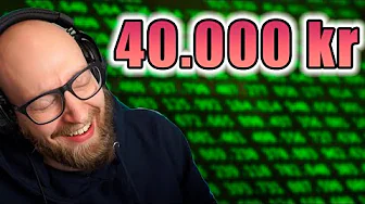 40.000 kr på ÉN dag!