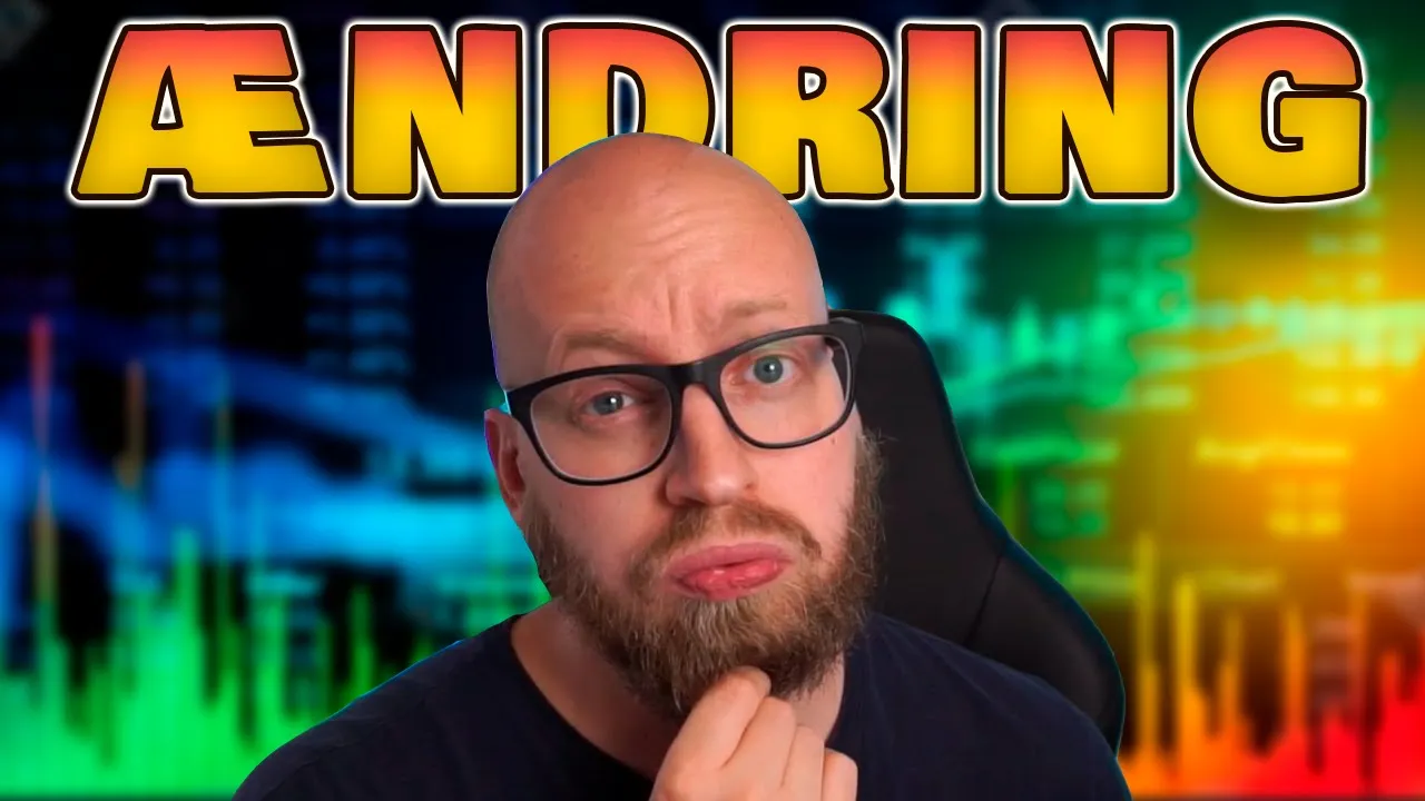 Kæmpe Ændring På Kanalen!