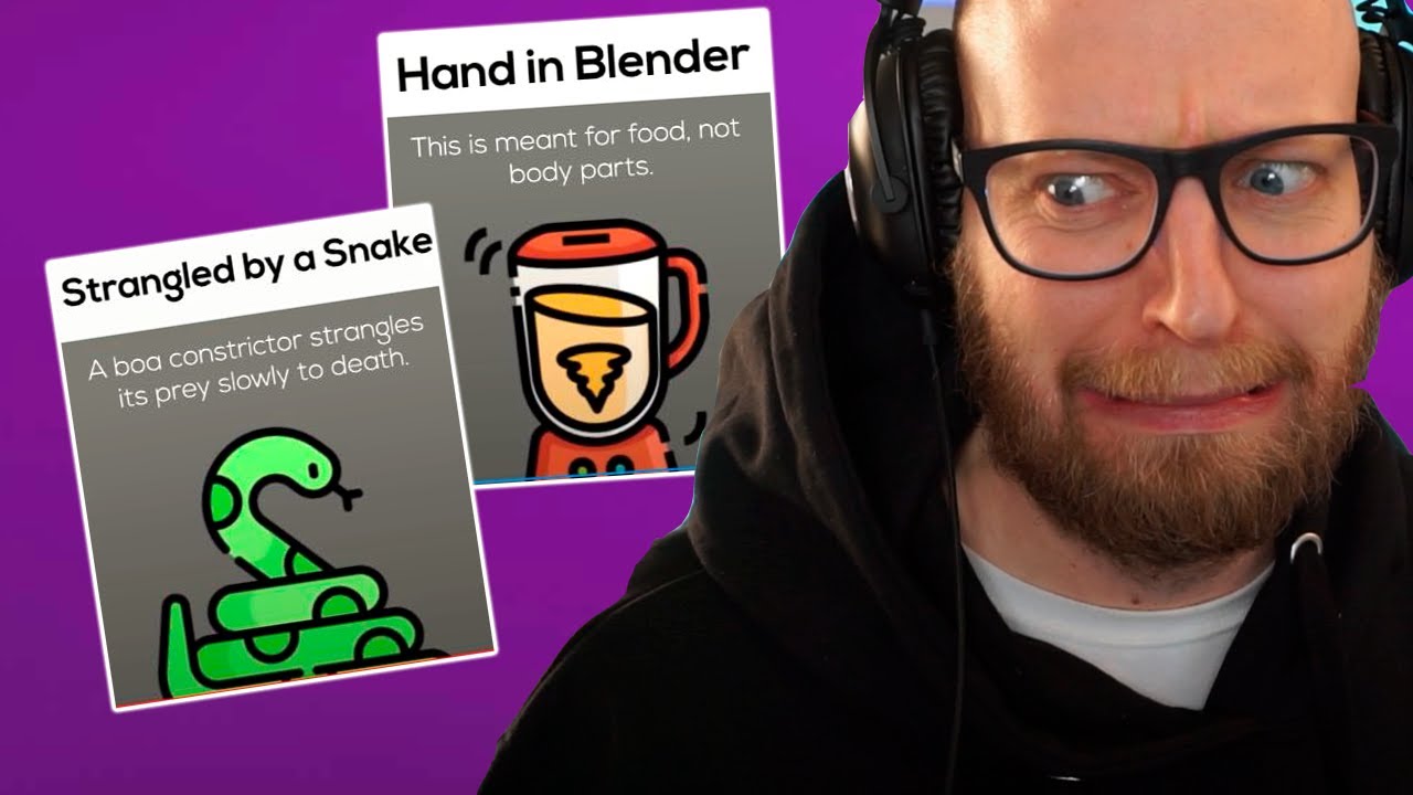 Hvad Gør Mest Ondt? Kvalt af slange vs hånd i blender?