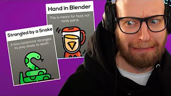 Hvad Gør Mest Ondt? Kvalt af slange vs hånd i blender?