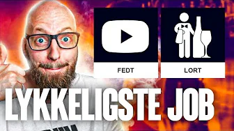 Mest ELSKEDE Arbejde? Youtuber?
