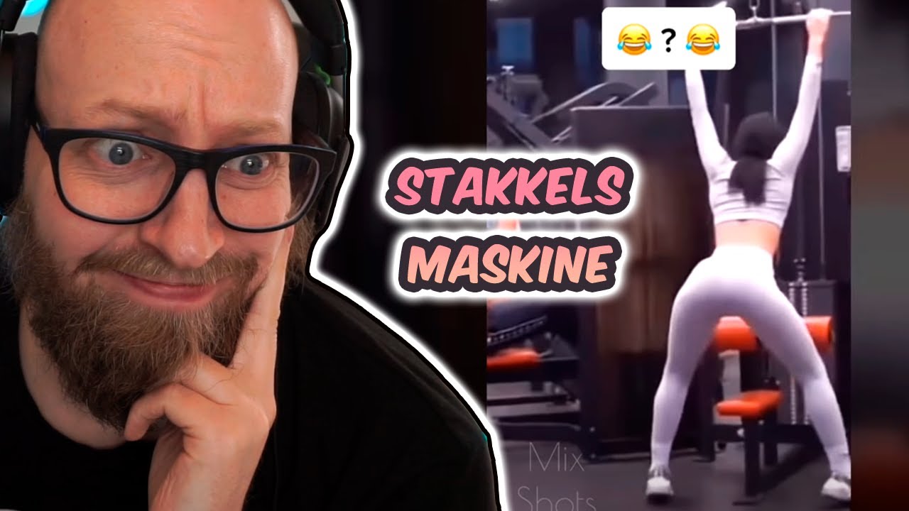 Jeg tror hun bedækker den træningsmaskine