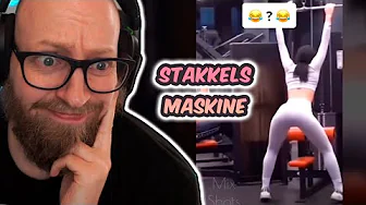 Jeg tror hun bedækker den træningsmaskine