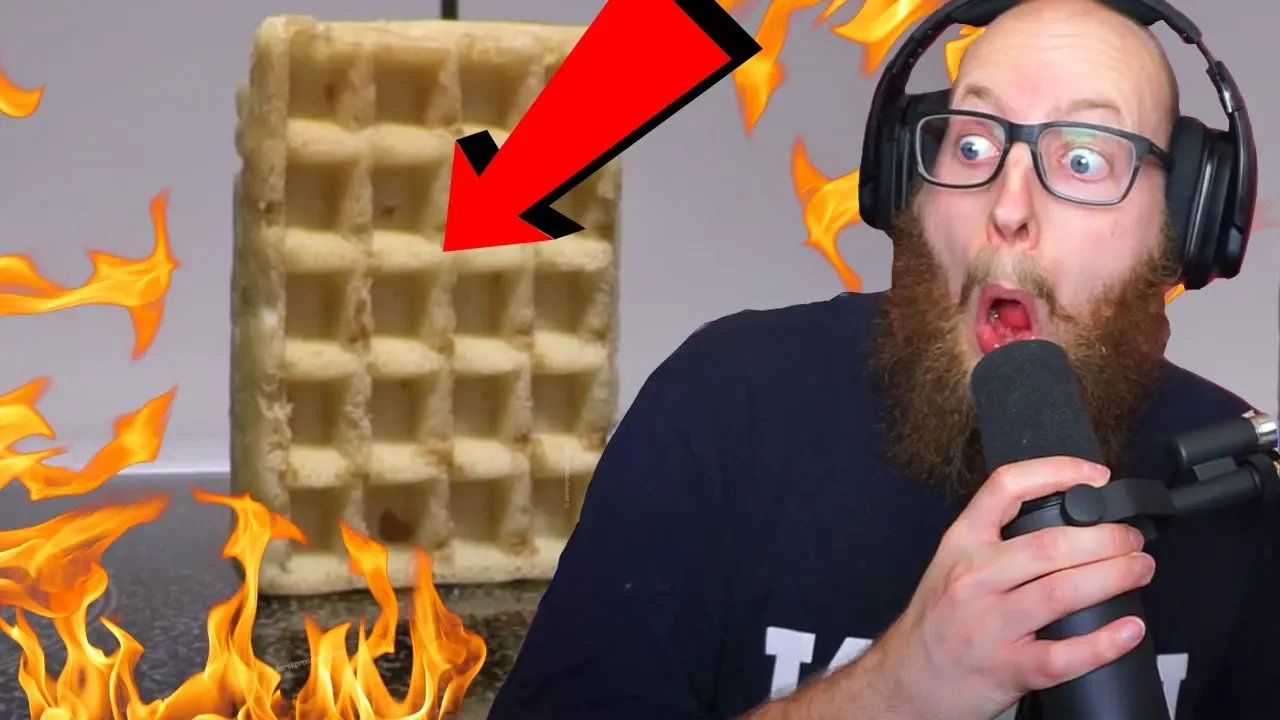 Johnni Gade Reagerer På: VAFFEL FALDER. Er den okay? Ring til madfagforeningen. #MeToo #VaffelAlso