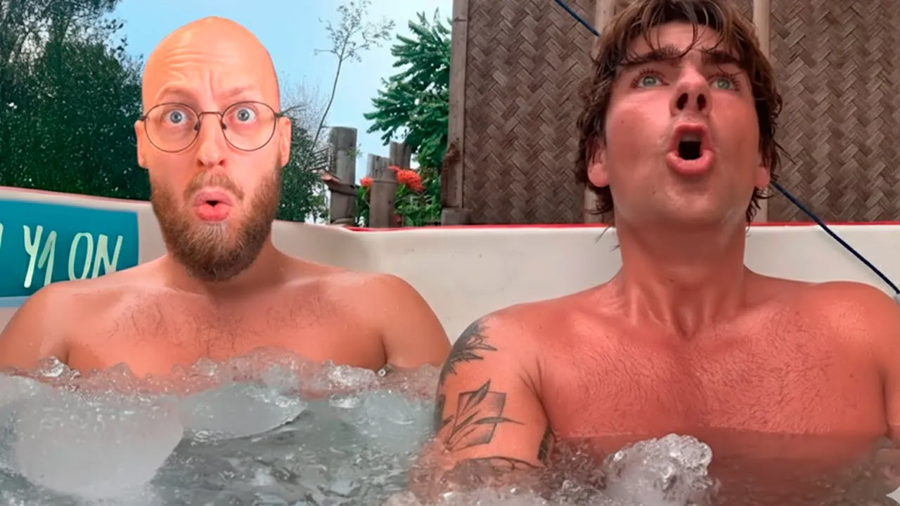 Isbad med Jeppe Ølgaard er FULD CONTENT