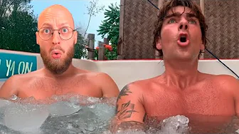 Isbad med Jeppe Ølgaard er FULD CONTENT