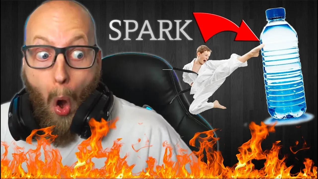 Johnni Gade Laver Bottle Cap Challenge