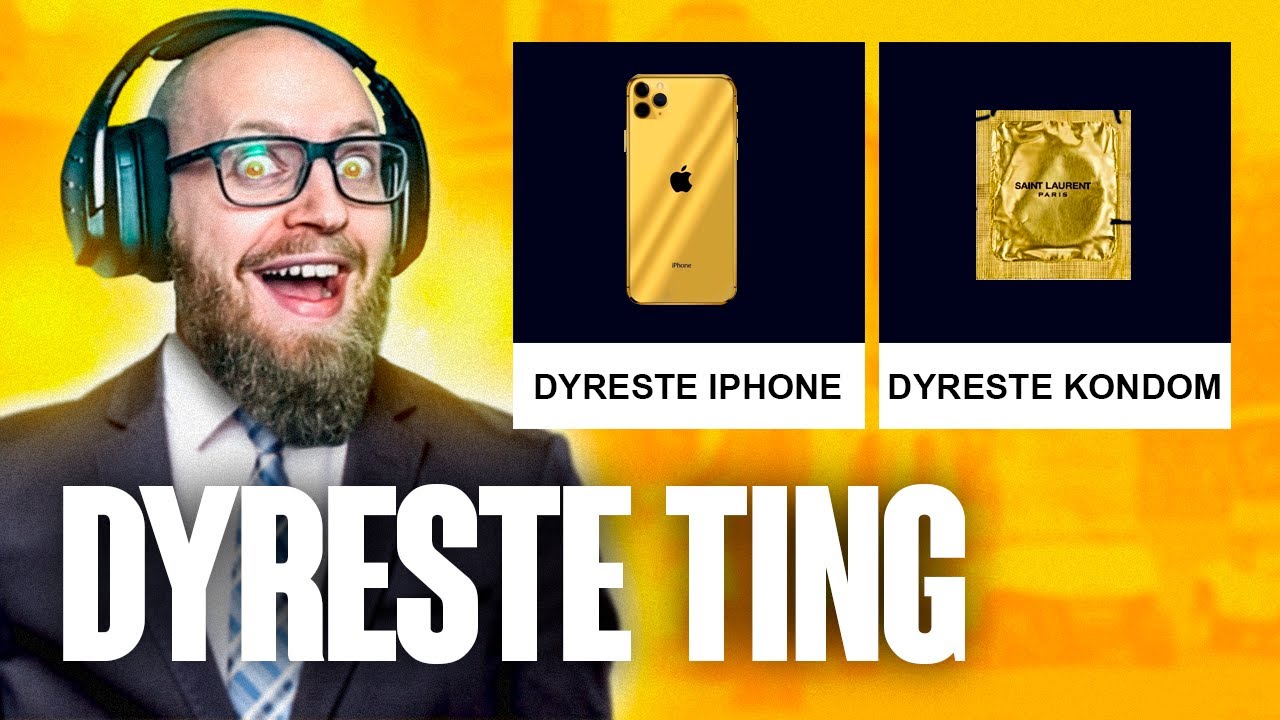 De DYRESTE ting i verden 👑