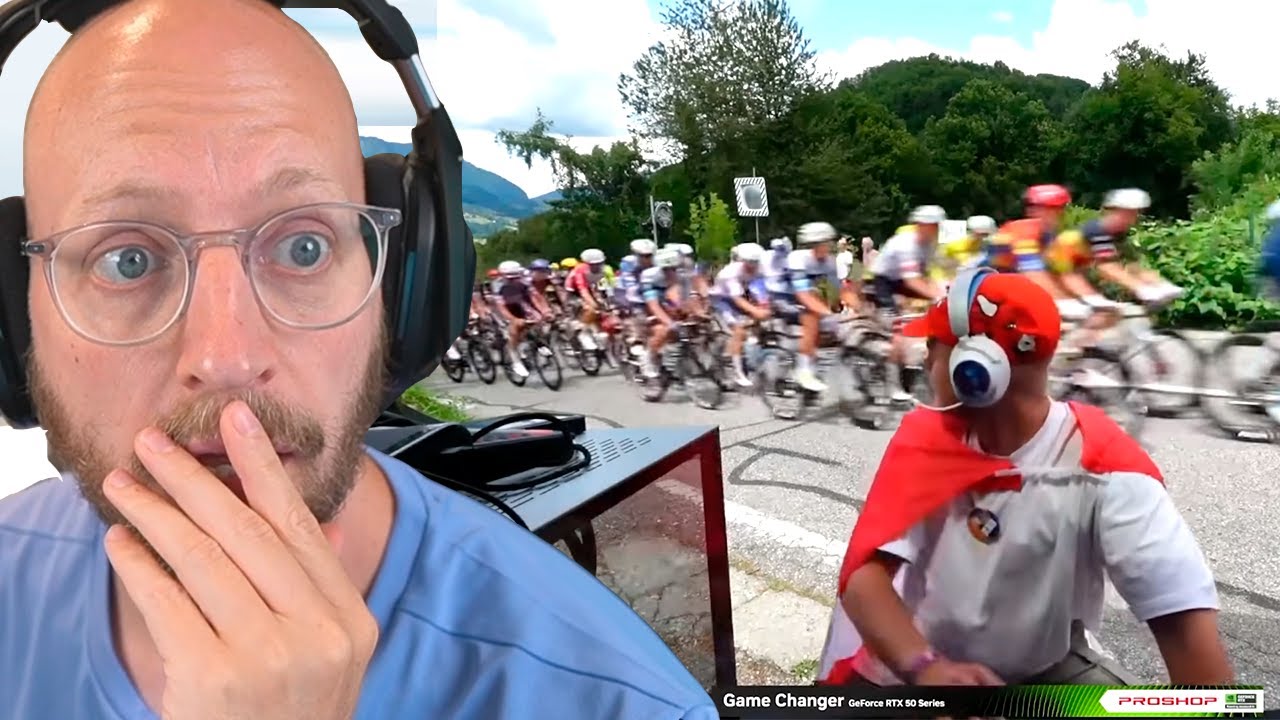 At streame ved en Tour De France rute er ikonisk